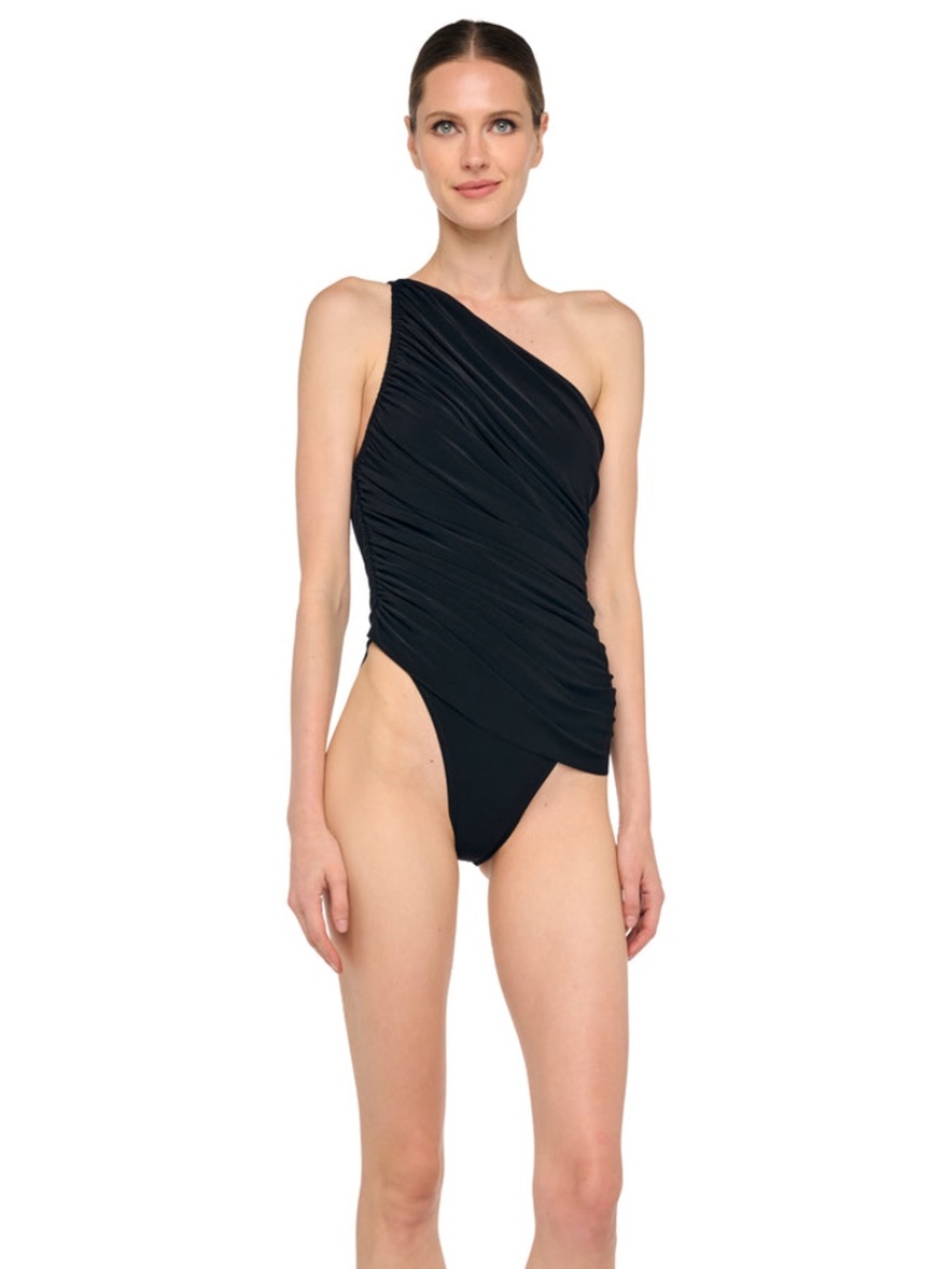 Norma Kamali Diana Mio Black Swimwear NWT